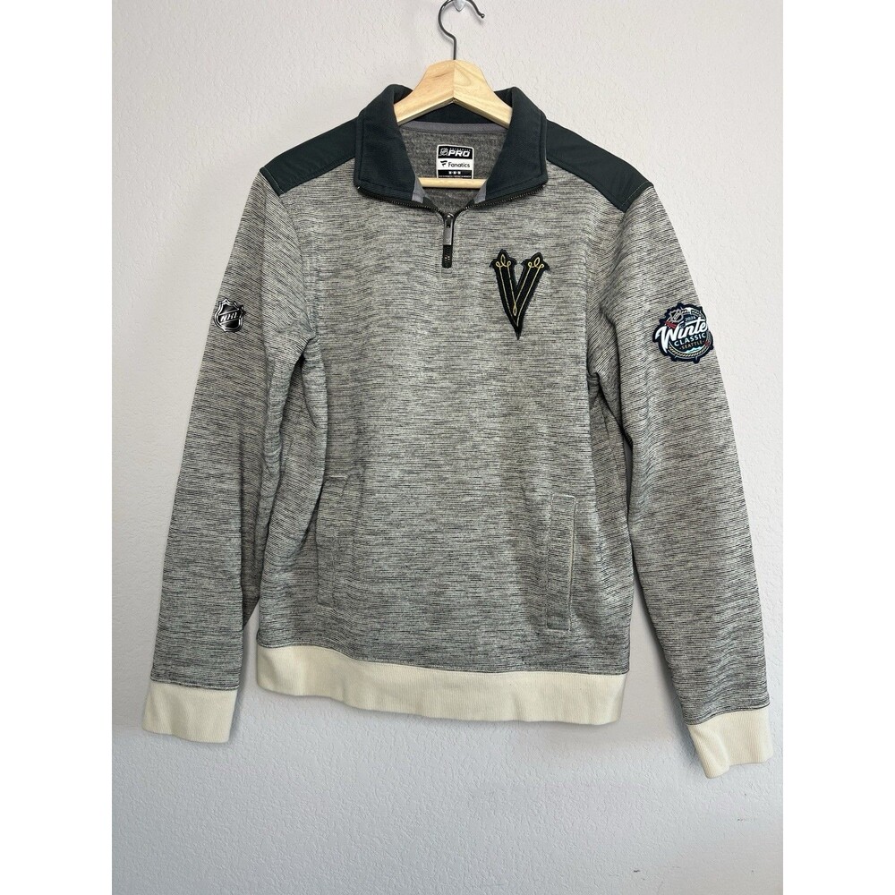 Fanatics Authentic Pro Mens M Vegas Golden Knights 2024 Winter Classic Pullover